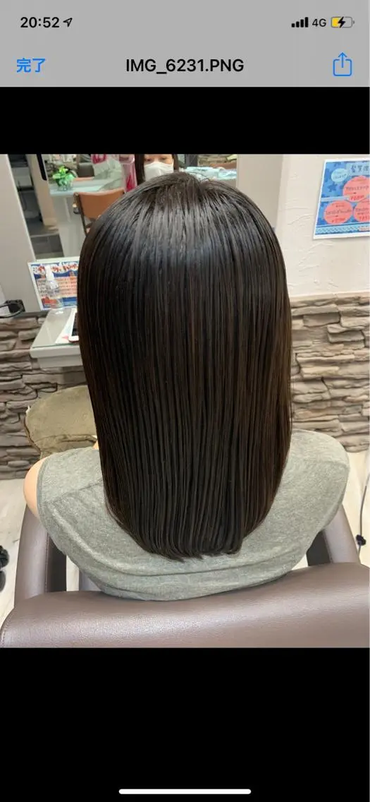 ミディアム PANOL 秀島のヘアスタイル