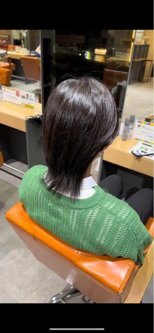ミディアム ALLYS 中島史優のヘアスタイル