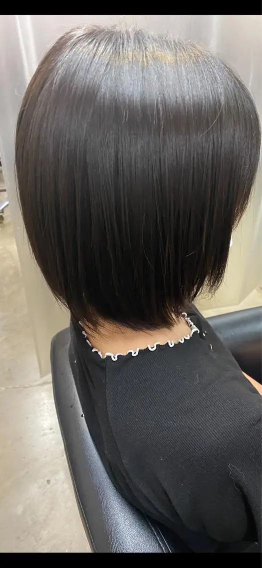 ショート ショートボブ ボブ ショートヘア 縮毛矯正 カット 縮毛矯正 佐藤 はるとのヘアスタイル
