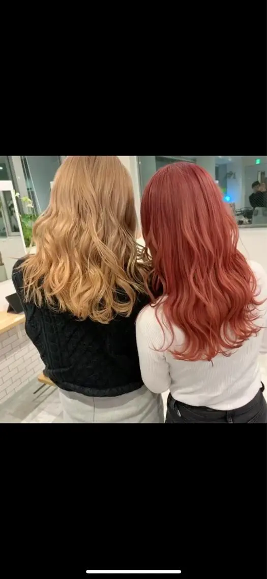 ロング ヘアカラー Selene hair OSAKAのヘアスタイル
