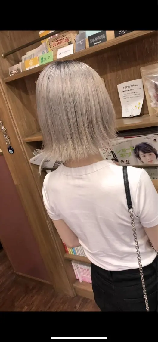カラー グラデーションカラー ハイトーンカラー インナーカラー 石井辰功也 フリーランス美容師のヘアスタイル