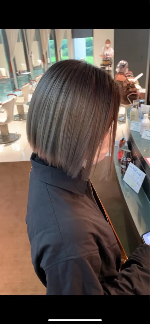 ショート カラー ブリーチ ハイトーンカラー ヘアカラー 田中 太規のヘアスタイル
