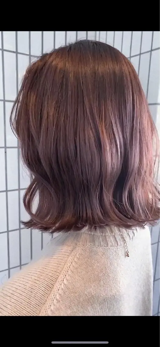 ミディアム カラー ヘアアレンジ ハットリ /北習志野のヘアスタイル
