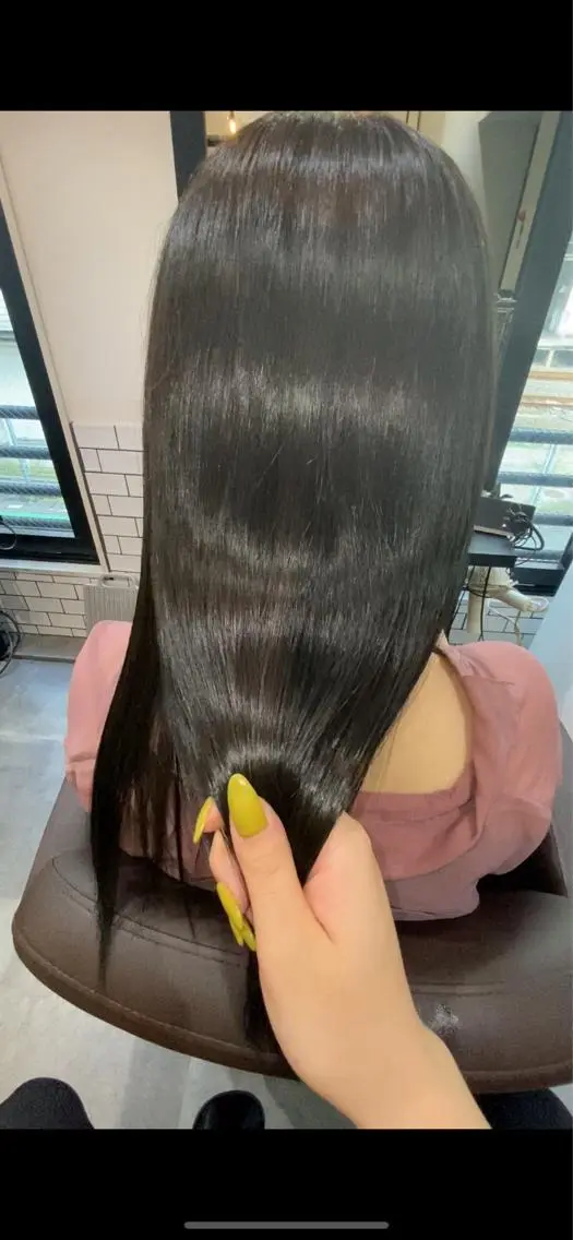 ロング 髪質改善 トリートメント カット トリートメント 美髪✨髪質改善 &艶カラーmanaeのヘアスタイル
