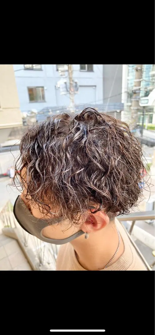 パーマ メンズ カット パーマ ヘアセット 再現性No.1ヘア ごーた立川のヘアスタイル