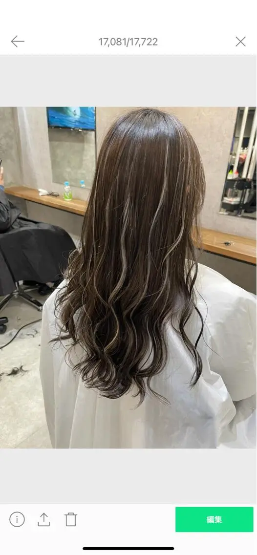 ロング カラー ヘアアレンジ ハイライトカラー ハイライト ロング ヘアカラー 松井那津子 /ハイライトブリーチのヘアスタイル