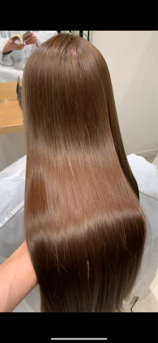 ロング カラー れい🫧 ハイトーン特化のヘアスタイル