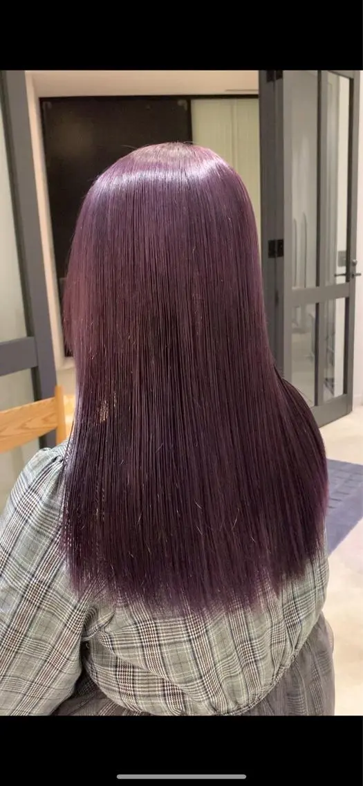 ロング カラー れい🫧 ハイトーン特化のヘアスタイル