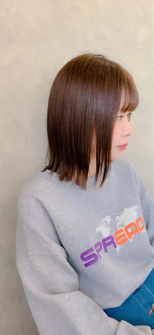 ミディアム @grace *HOSHIのヘアスタイル