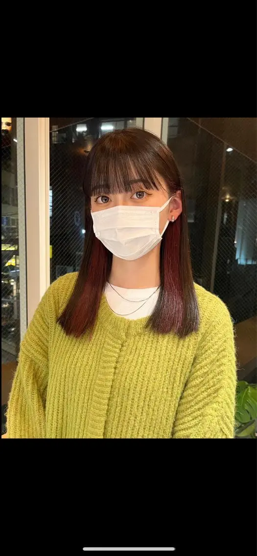 セミロング カラー 似合わせレディース/ メンズ/あゆかのヘアスタイル