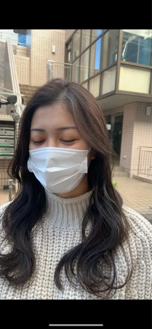 ロング カラー 透明感カラー 顔周りカット カット ヘアカラー トリートメント ✨メンズスタイル✨ Daiのヘアスタイル