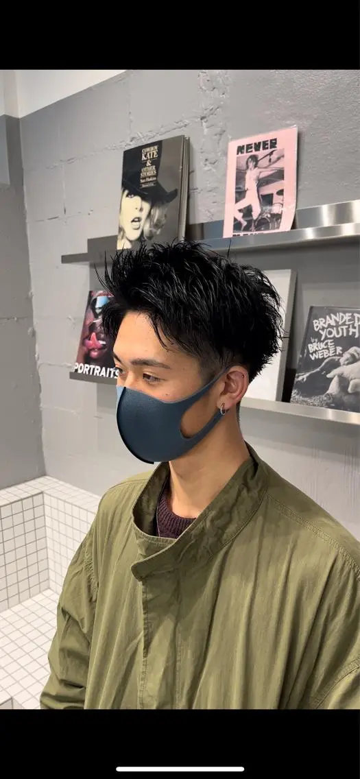 ショート メンズ メンズショート ショートヘア k jの眉毛・アイブロウイメージ