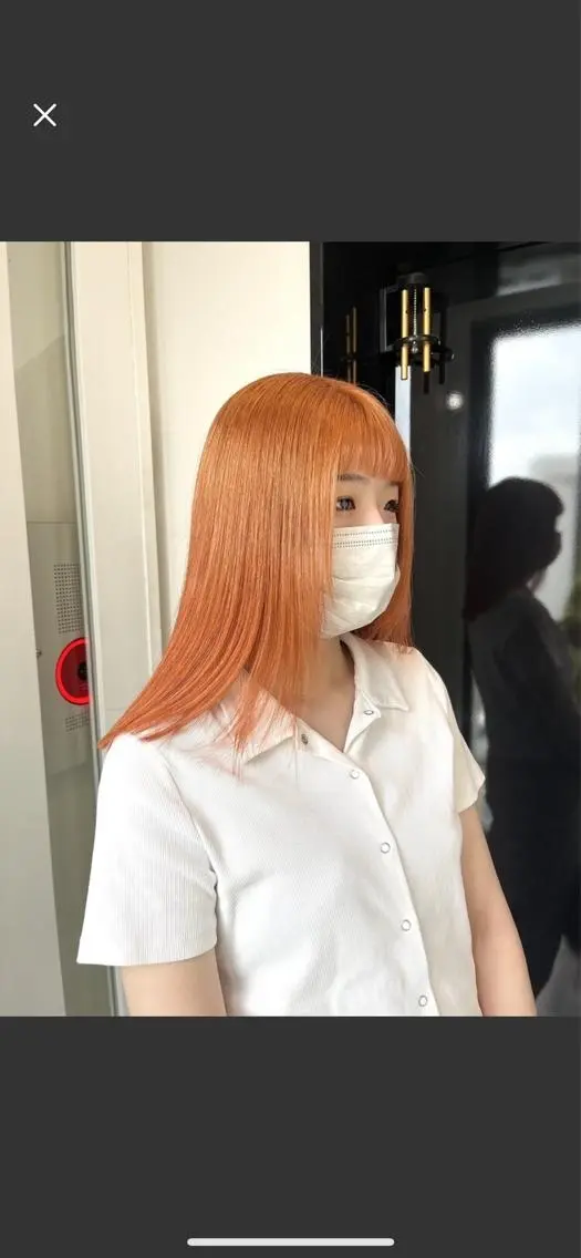 ロング カラー ヘアカラー&縮毛矯正 STAR☆RIVERのヘアスタイル
