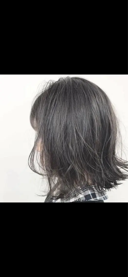 ミディアム ボブ 外ハネヘア 狩野 純一郎のヘアスタイル