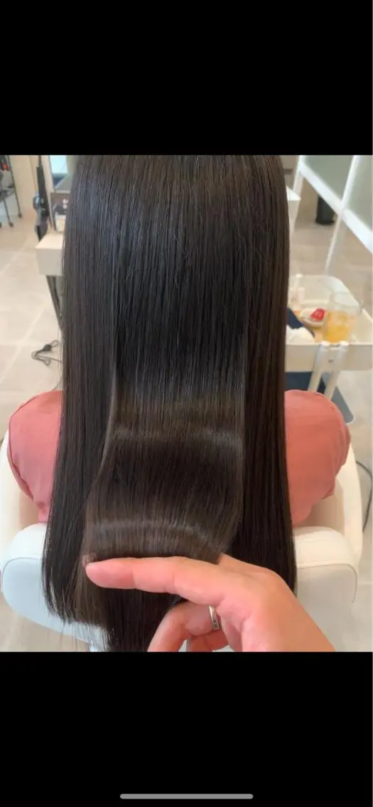 ロング カラー ヘアアレンジ lit hair 髪質改善サロンのマツエク・マツパデザイン