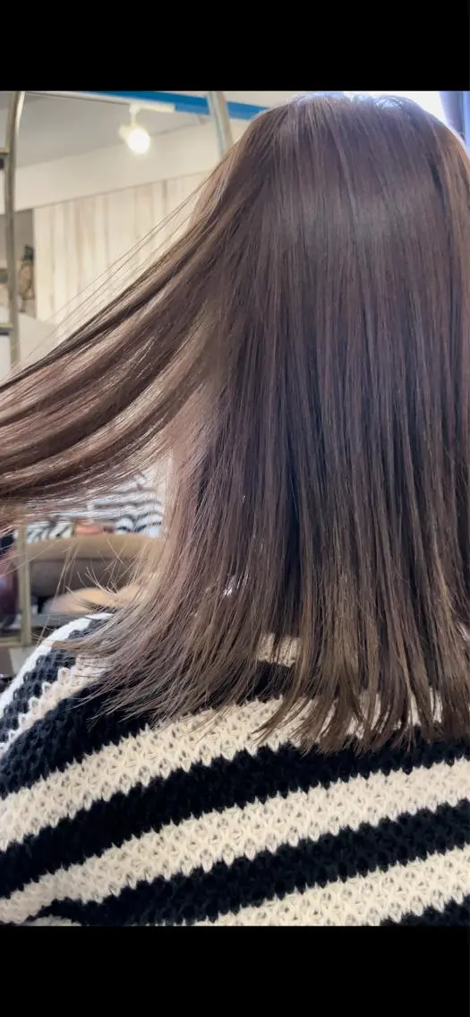 ミディアム カラー 🌿美髪縮毛矯正 のプロ安川🌿のヘアスタイル