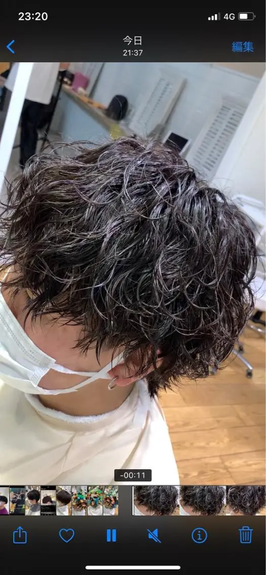 パーマ メンズ メンズパーマ スパイラルパーマ 🇺🇸サーフカール 🇺🇸ケンシロウのヘアスタイル