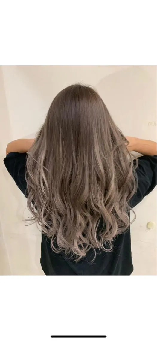 ロング カラー シールエクステ エクステ box  mico. mutsumiのヘアスタイル