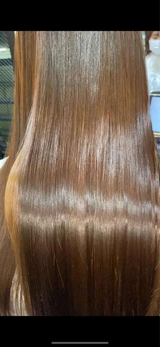 セミロング 髪質改善 トリートメント カット ヘアカラー トリートメント 美髪✨髪質改善 &艶カラーmanaeのヘアスタイル