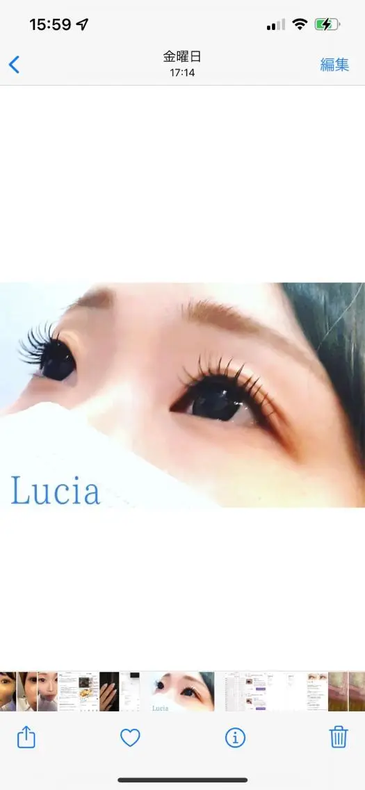 マツエク・マツパ LUCIA ルチアのマツエク・マツパデザイン