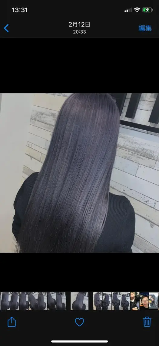 ロング ヘアアレンジ トッチ 艶髪髪質改善のヘアスタイル