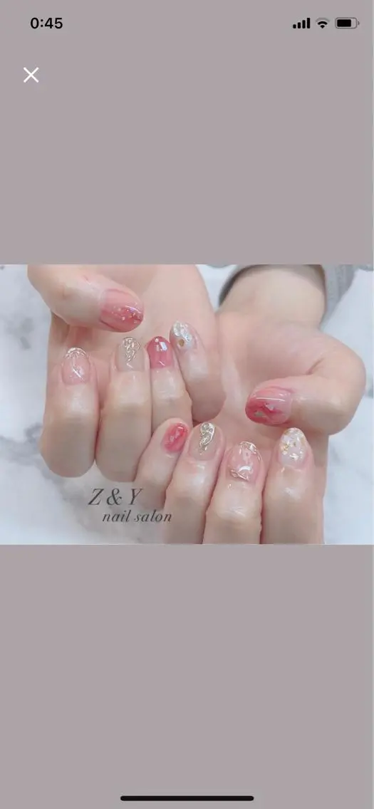 ネイル ハンドネイル Z&Y nail salonのネイルデザイン
