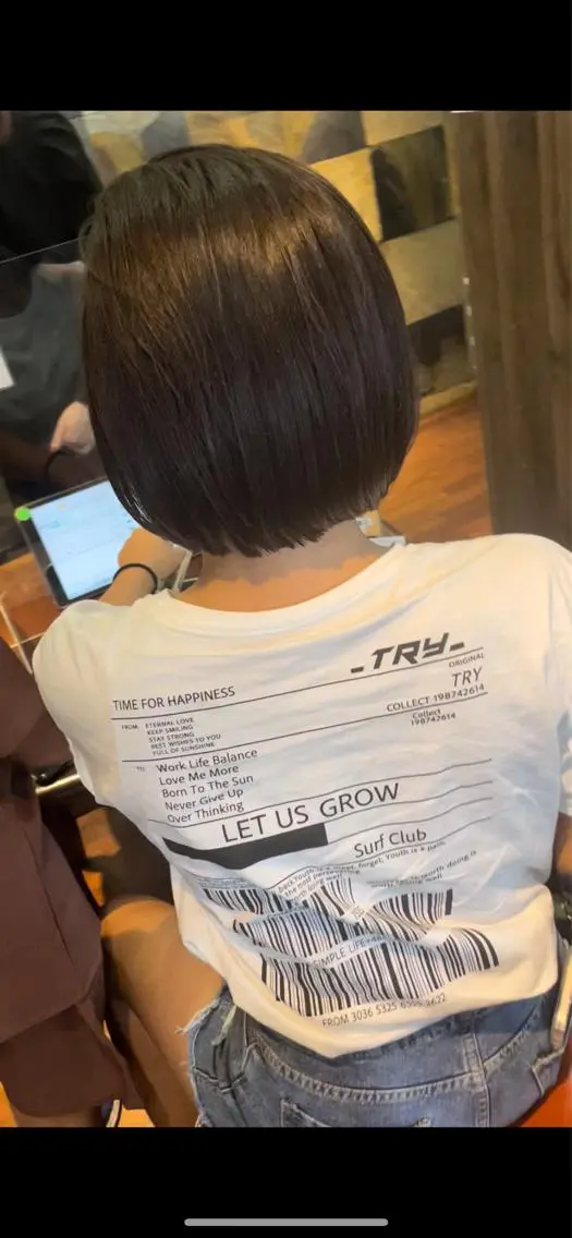 ショート 福見 美保のヘアスタイル