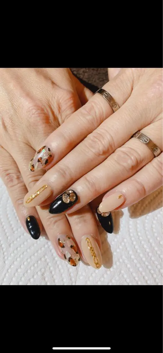 ロング shandy nailのネイルデザイン