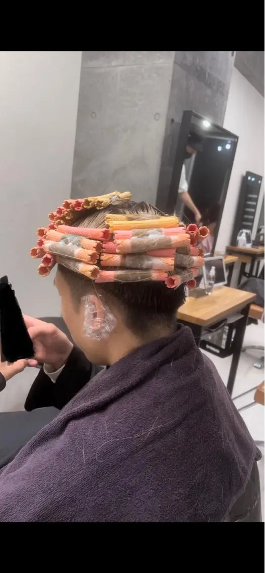 メンズ バレイヤージュ特化/ アキラのヘアスタイル