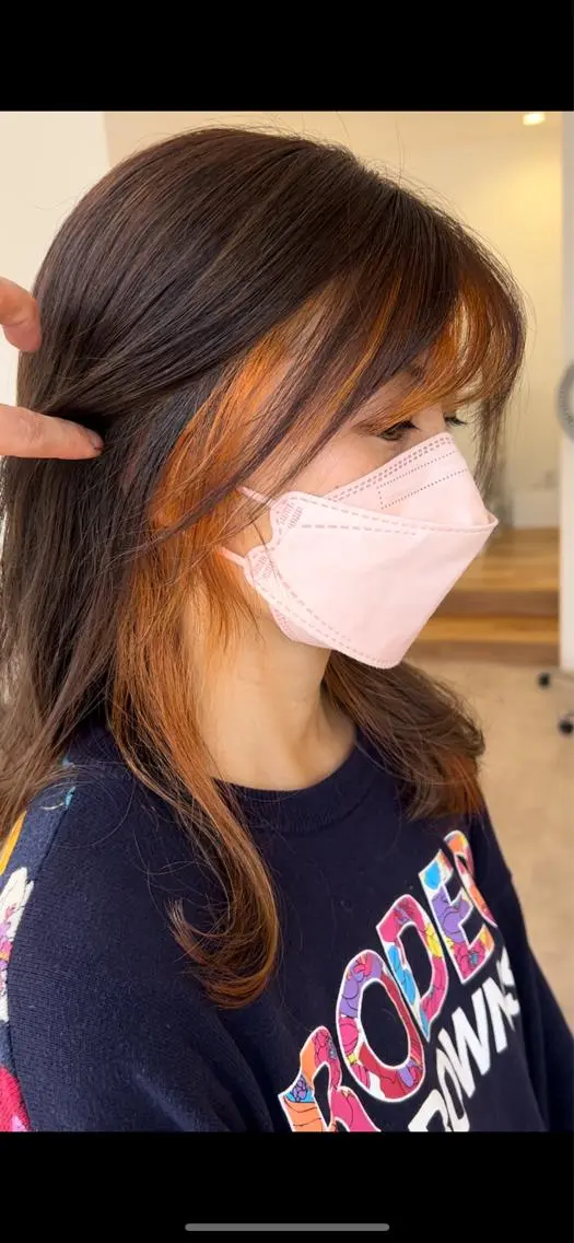 カラー リベイルけんた モデル募集のヘアスタイル