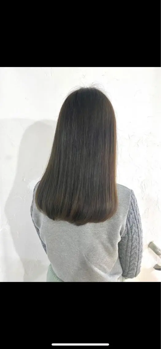 セミロング カラー Aujuaソムリエ 🎨‎♡HARUのヘアスタイル