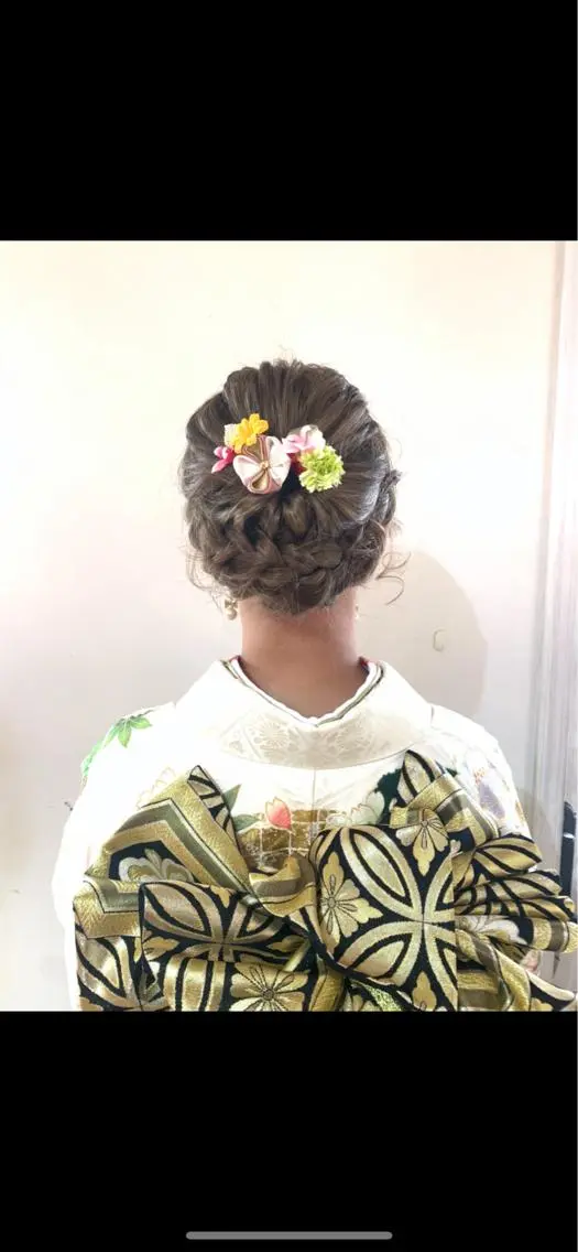 ミディアム トレンドパーマ 加藤菜月のヘアスタイル