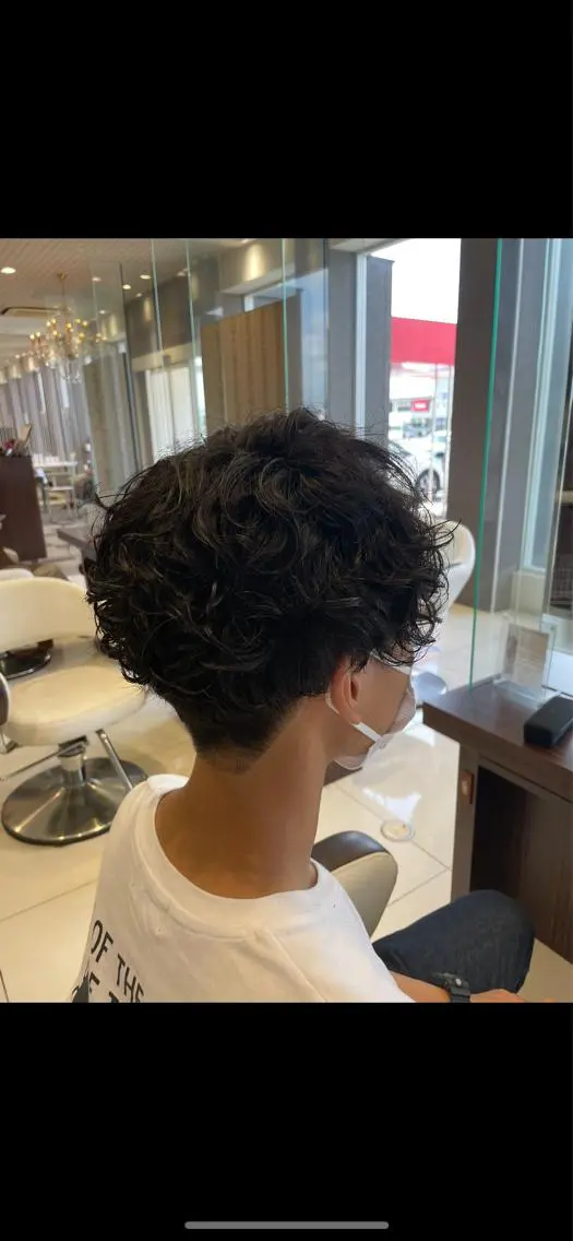 パーマ メンズ メンズパーマ ✂︎山﨑 涼太✂︎のヘアスタイル