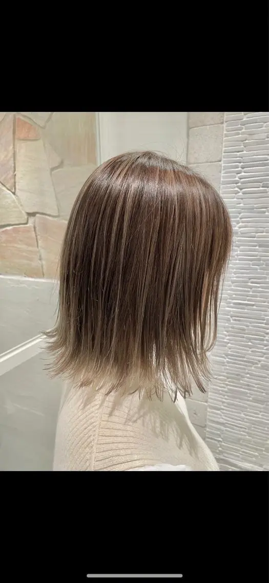 ショート カラー カット ヘアカラー トリートメント 👑髪質改善カラー 中垣斗希のヘアスタイル
