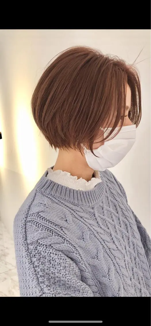 ショート ボブ ショートヘア 長谷川 駿のヘアスタイル