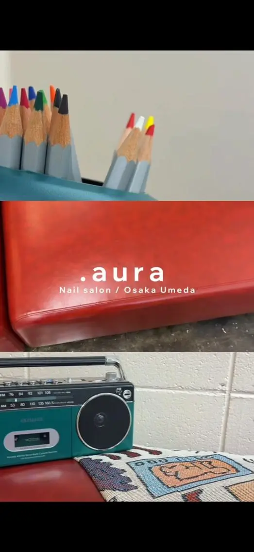 ネイル ハンドネイル フットネイル .aura/ 松村のネイルデザイン