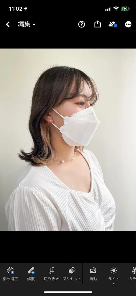 セミロング RAIRA 福岡韓国ヘア‧₊˚✧のヘアスタイル