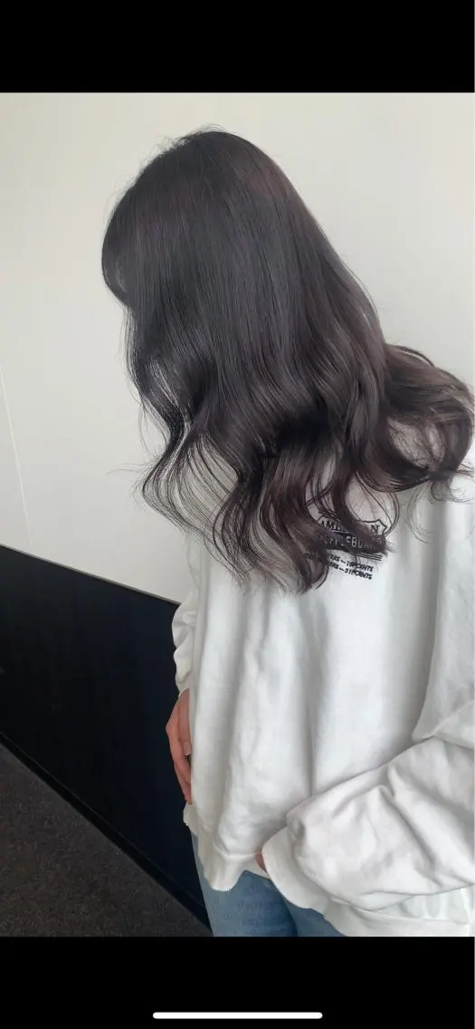 カラー 透明感カラー 難波/ヘアカラー 藤原育美のヘアスタイル