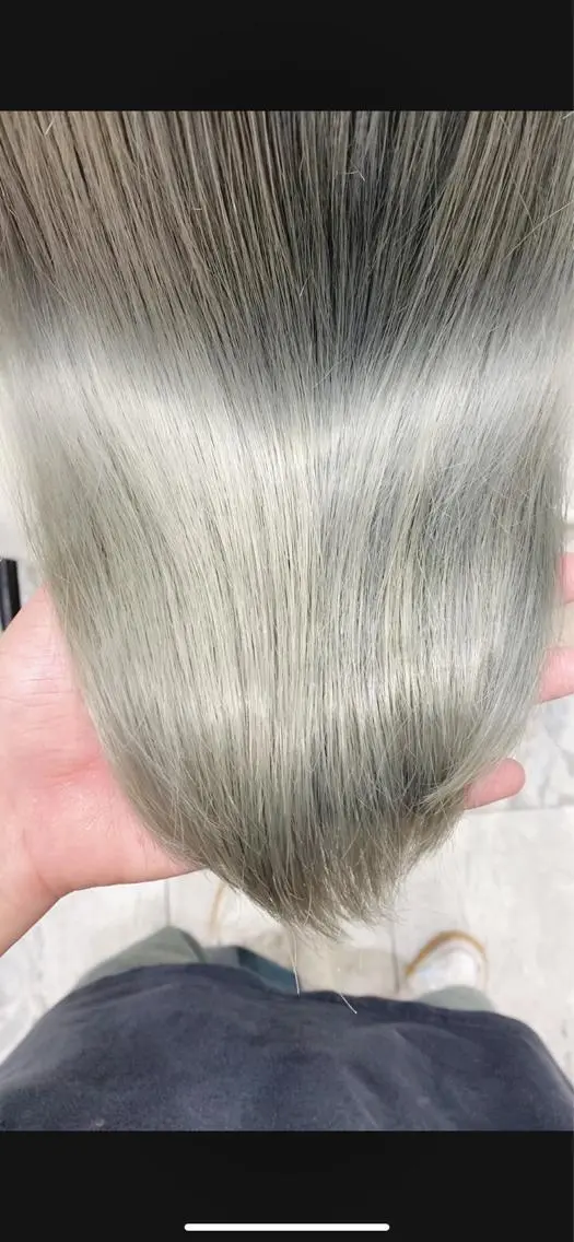 カラー 銀座/レイヤー 顔周りカット溝手優太のヘアスタイル