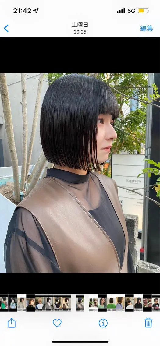 ショート カラー カット トリートメント 似合わせレディース/ メンズ/あゆかのヘアスタイル