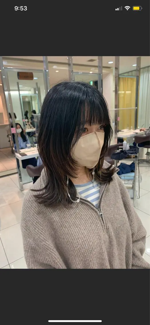 ミディアム カラー パーマ ヘアアレンジ メンズ メンズウルフカット ウルフカット 似合わせパーマ/ kazuのヘアスタイル