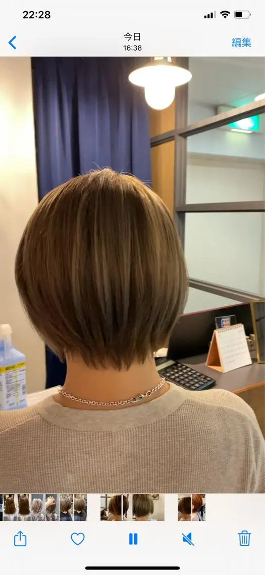 ショート カラー ヘアカラー トリートメント FLAWEN. フロウエンのその他イメージ