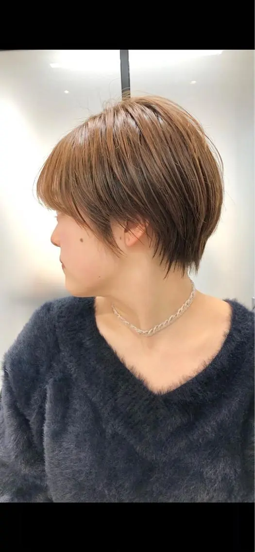 ショート ショートヘア 長谷川 駿のヘアスタイル