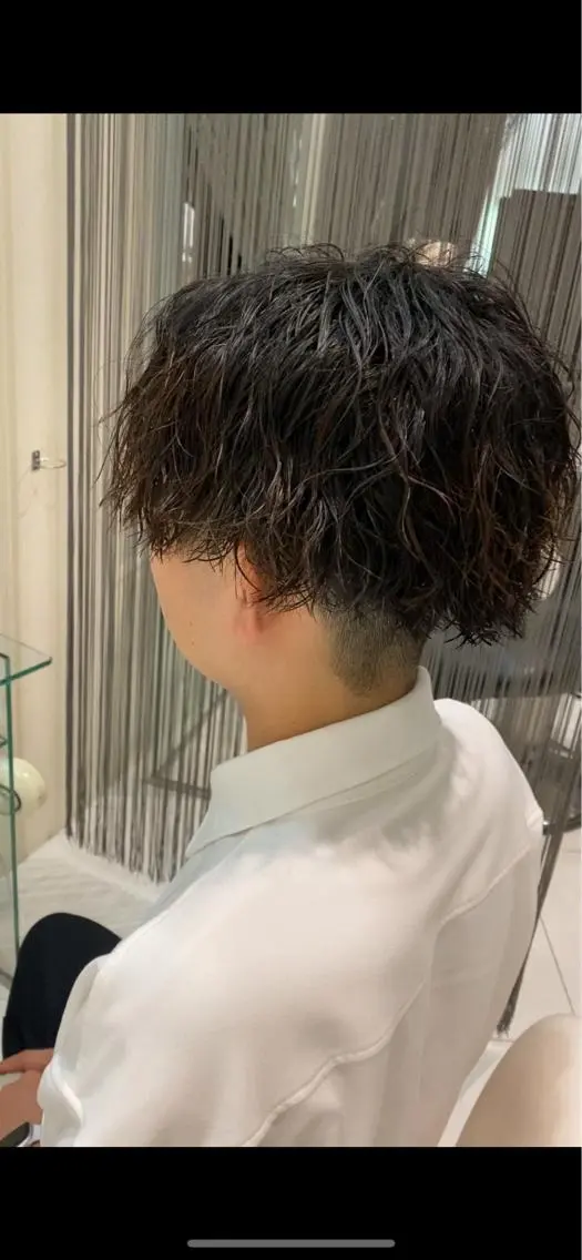 パーマ メンズ メンズパーマ ツイストスパイラルパーマ スパイラルパーマ 【育休中】EARTH 荒井店HARUNAのヘアスタイル