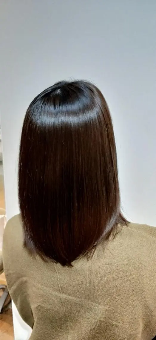 セミロング カット 安藤 浩樹のヘアスタイル