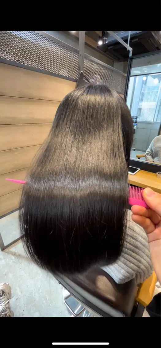 ロング トリートメント 髪質改善 永田零亜のヘアスタイル