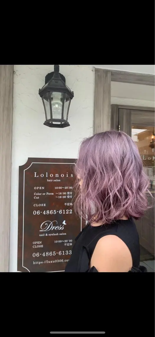 ミディアム カラー パーマ ヘアアレンジ メンズ 韓国♡ハイライト ♡YURIのヘアスタイル