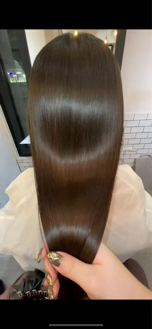 セミロング トリートメント 酸熱トリートメント カット トリートメント 美髪✨髪質改善 &艶カラーmanaeのヘアスタイル