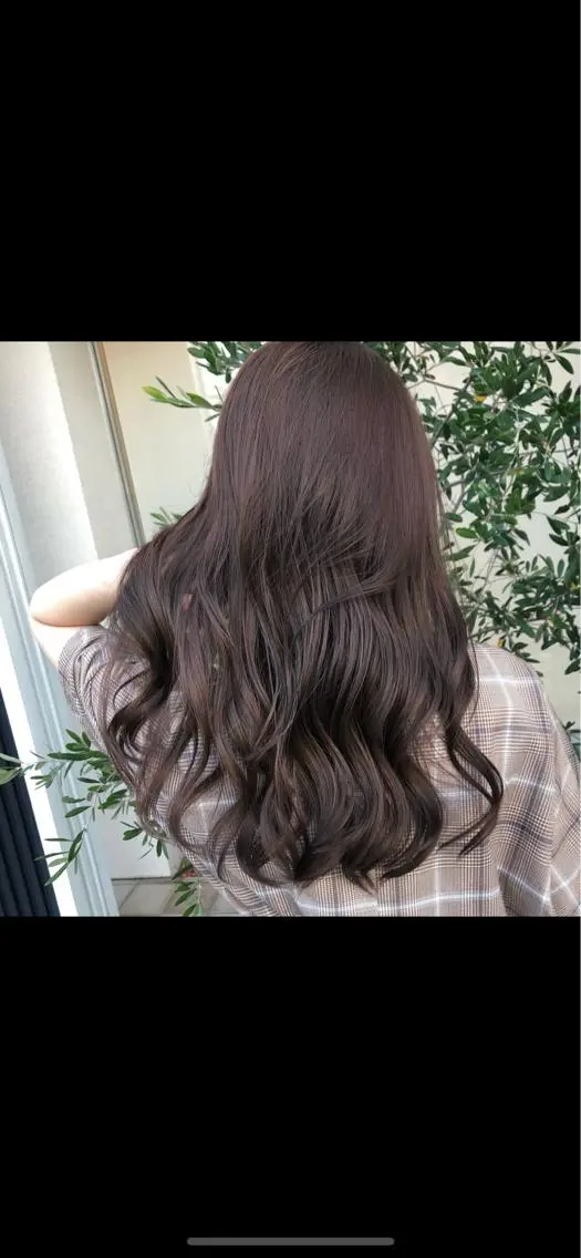 ロング カラー ヘアアレンジ 齋藤 佳以のヘアスタイル