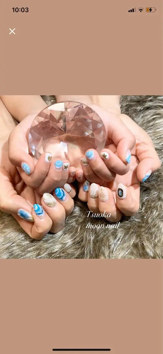 ネイル 🌙都岡 moon nailのネイルデザイン